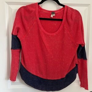 Free People Long Sleeve Blouse Size XS